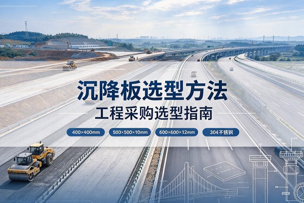 防城沉降板选择方法