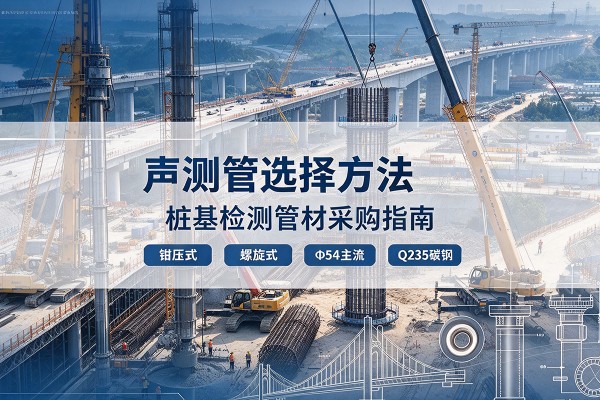 防城声测管选型标准