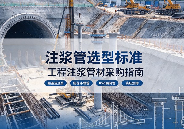 防城注浆管选型标准